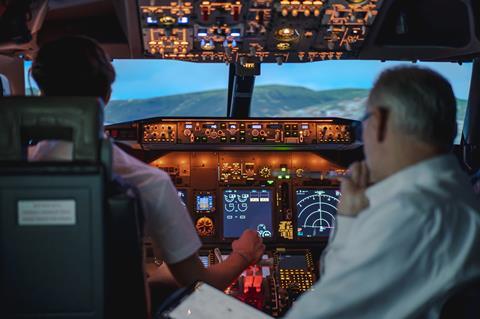 Aero Locarno 737 simulator