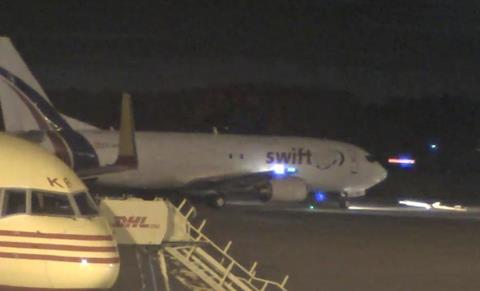 Swiftair 737 taxi incident-c-AAIB