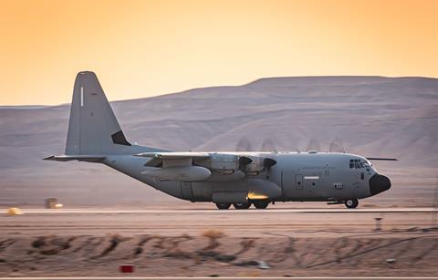 Italian air force C-130J