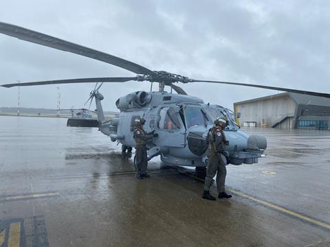 Royal Australian Navy MH-60R Romeo Sikorsky