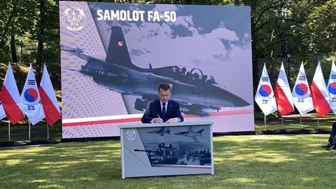 Poland FA-50PL signing