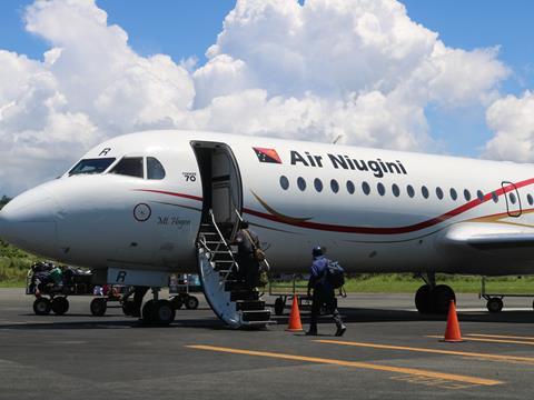 Air Niugini Fokker70