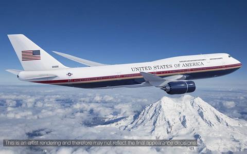 Boeing VC-25B rendering 2