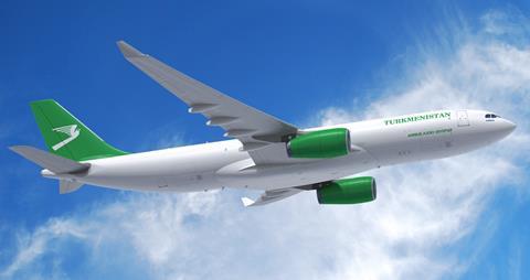 Turkmenistan A330P2F freighter-c-Airbus