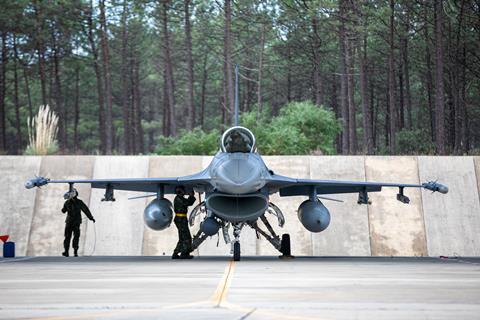 Portuguese air force F-16