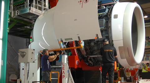 Safran Leap-1A nacelle podding Toulouse