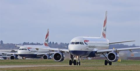 British Airways A320ceos
