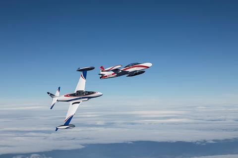 T-33s in flight