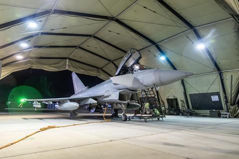 RAF Typhoon Akrotiri
