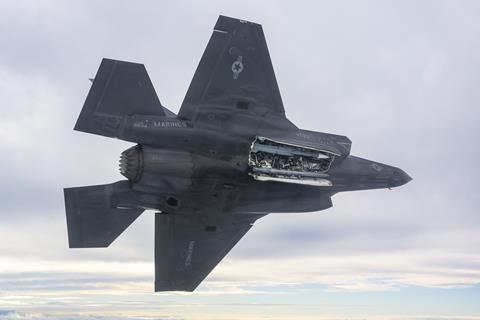 F-35B with Meteor missile