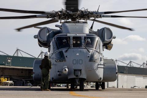 King Stallion CH-53K first flight