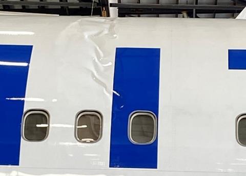United 767 wrinkle damage N641UA-c-NTSB