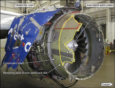 Southwest flight 1380 CFM56 failure