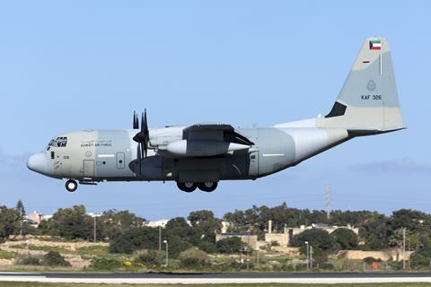 KC-130J Kuwait - Marshall Aerospace and Defence Group