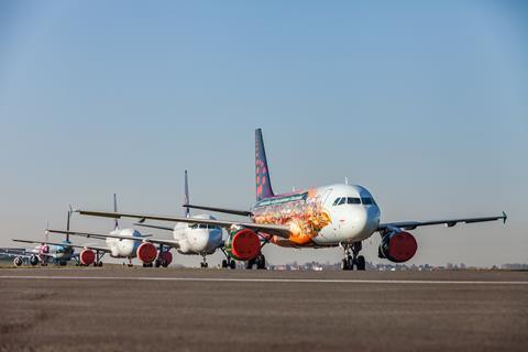 Parked Brussels-c-Brussels Airlines