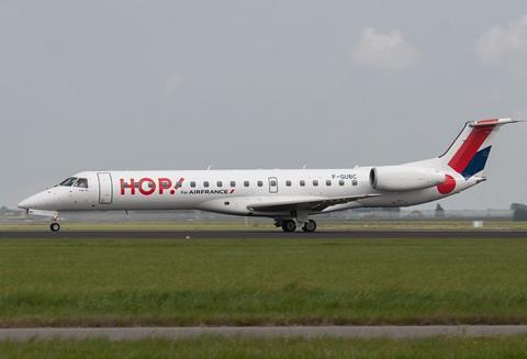 Hop ERJ-145 F-GUBC incident-c-Gerard van der Schaaf Creative Commons