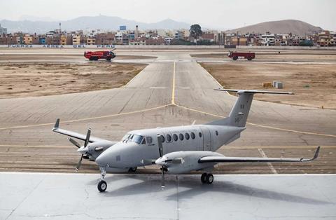 Peru Peruvian air force King Air 360CHW