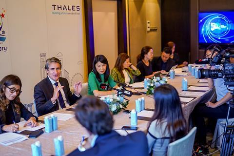 Thales Patrice Caine in Singapore