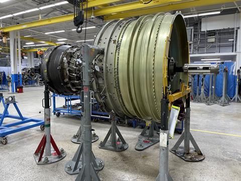 CFM56-7B engine parted-out by APOC