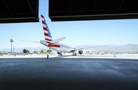 Aircraft-Exterior-AA-Aircraft-at-Hanger