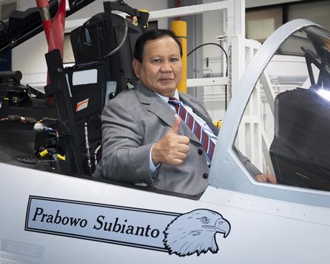 Minister Prabowo-F-15