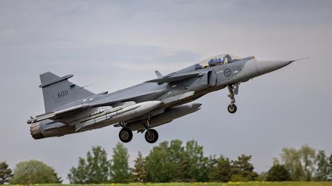 Swedish air force Gripen E