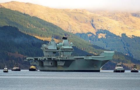 HMS Queen Elizabeth Firth of Clyde