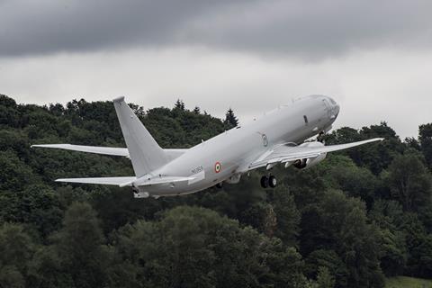 Indian navy P-8I