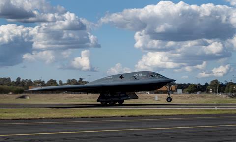 B-2 Spirit at RAAF Amberley August 2024 c USAF
