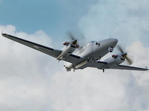 King Air 350ER for Canadian National Defence c L3Harris