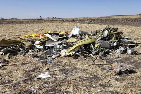 ET302 wreckage-c-Ethiopia AAIB
