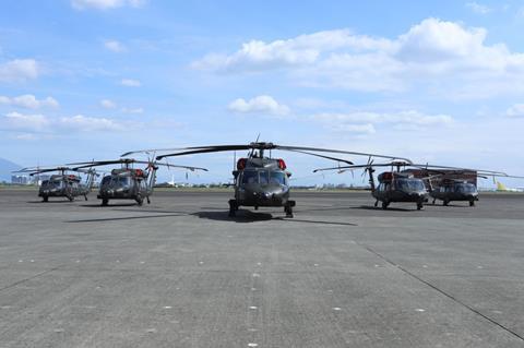 Philippine air force black hawk