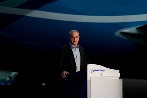 Mike Sinnett, Boeing Commercial Airplanes vice-president of product development