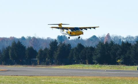 electra goldfinch first flight