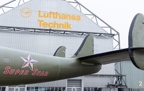 L-1649A Tail C -Lufthansa Technic