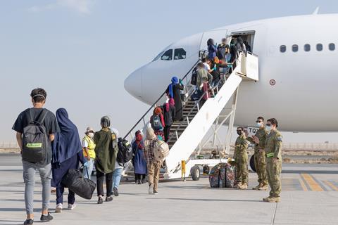 Afghan evacuation