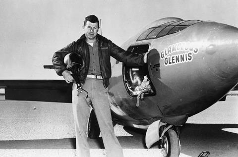 Chuck Yeager with Bell X-1