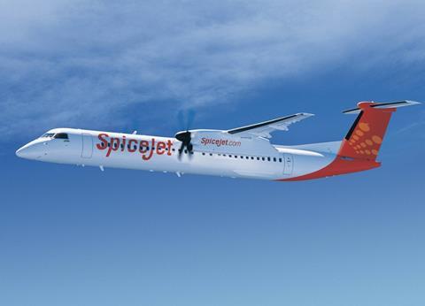 SpiceJet Q400-c-Bombardier