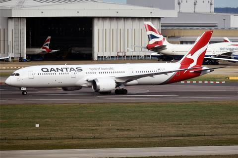 Qantas 787 VH-ZNI