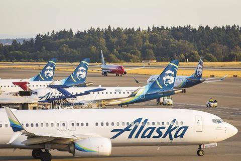 Alaska Airlines Boeing 737. Alaska Airlines