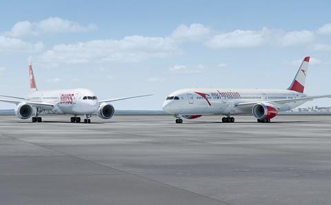 Swiss and Austrian 787-9s