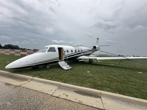 Gulfstream overrun Chicago