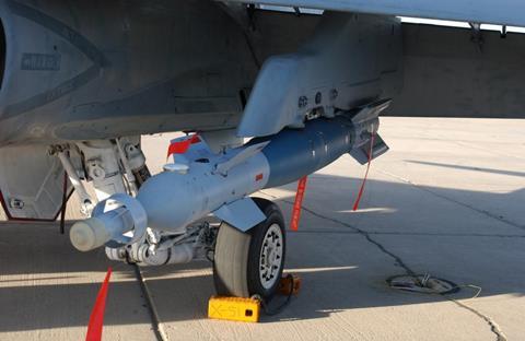 Raytheon Paveway precision-guided bomb c Raytheon