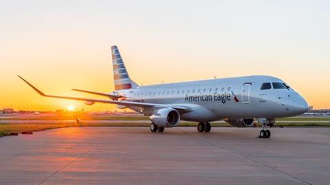 Envoy Air E175, American Eagle, Source Envoy