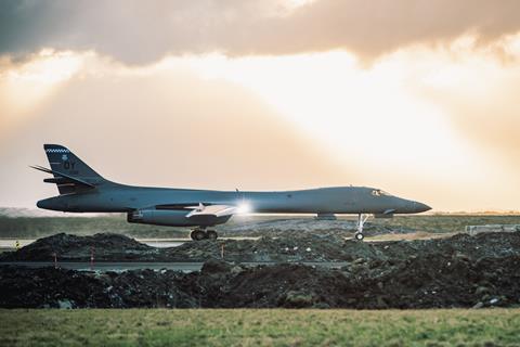 USAF B-1B Orland air base