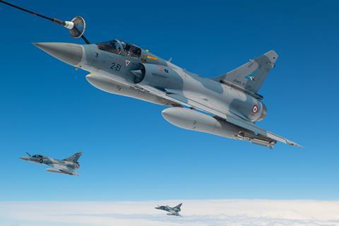 French air force Mirage 2000s