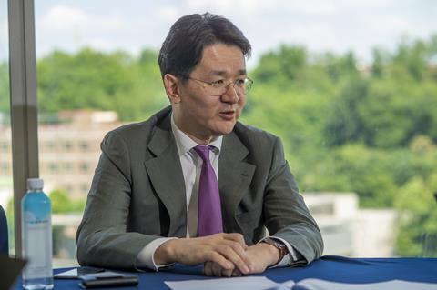 Korean Air chief executive Walter Cho