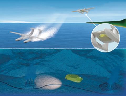Amphibian AUV concept