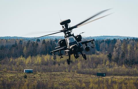 UK AH-64E Exercise Swift Response