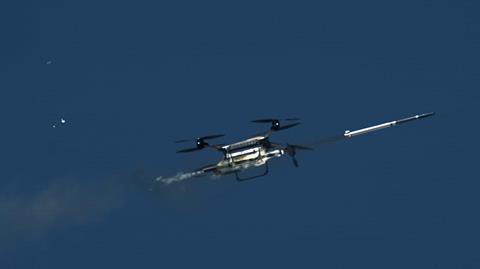 APKWS UAS shot